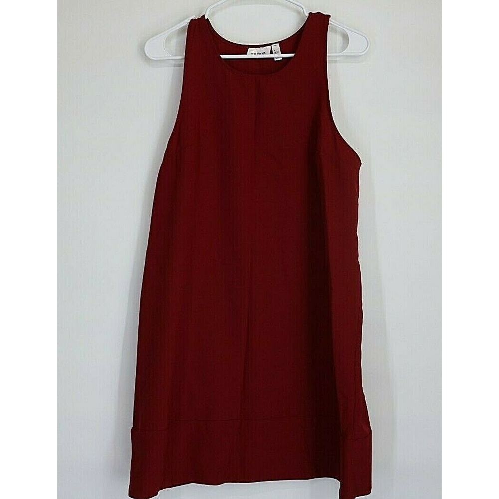 Nordstrom Tildon Red Sleeveless Mini Shift Dress Women's Size Medium